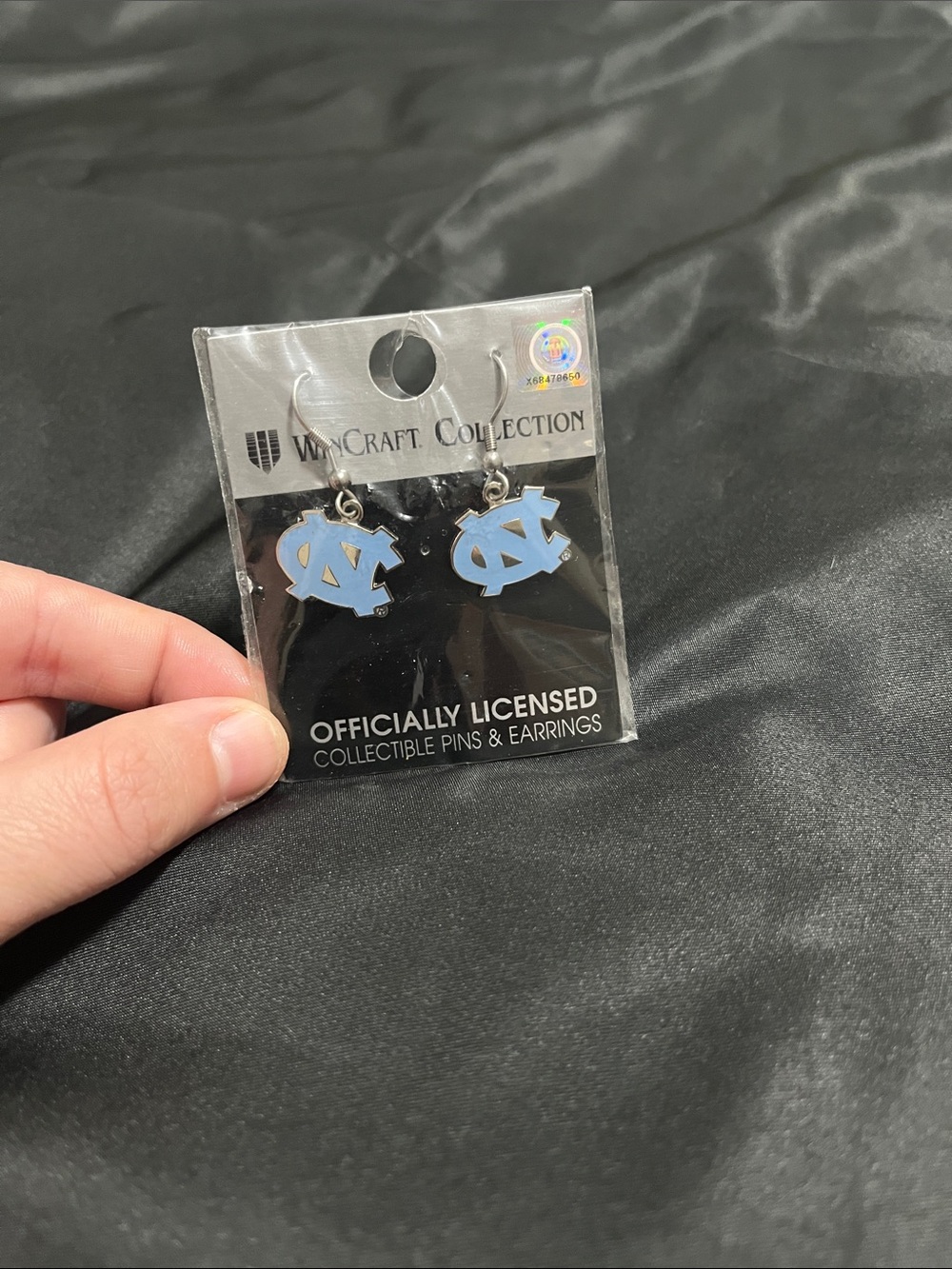 North Carolina Tar Heel Earrings